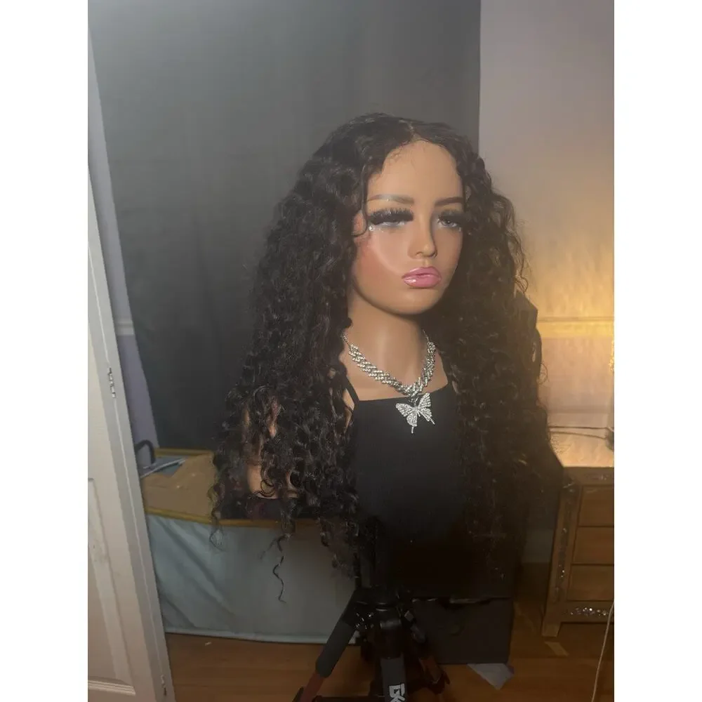 13x4 Lace Front Deep Wave Human Hair Wig
